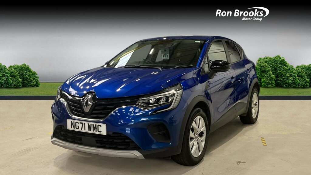 Renault Captur 1.0 Tce Iconic Euro 6 Ss NG71WMC Blue #3