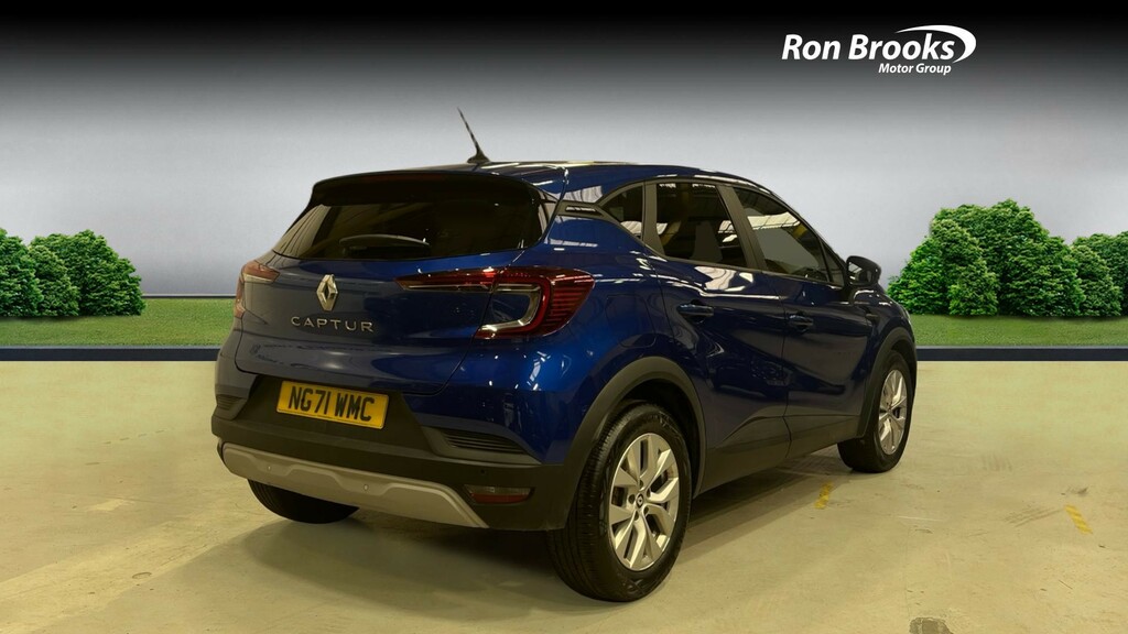 Renault Captur 1.0 Tce Iconic Euro 6 Ss NG71WMC Blue #2