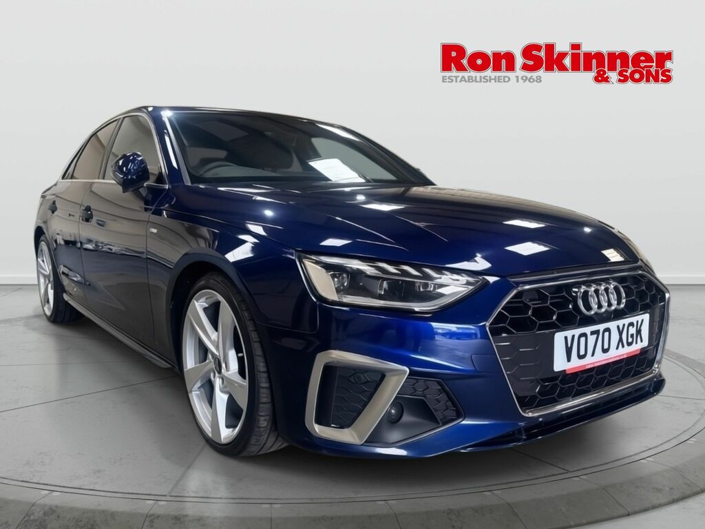 Audi A4 2.0 Tfsi 35 S Line Saloon S Tronic Euro Blue