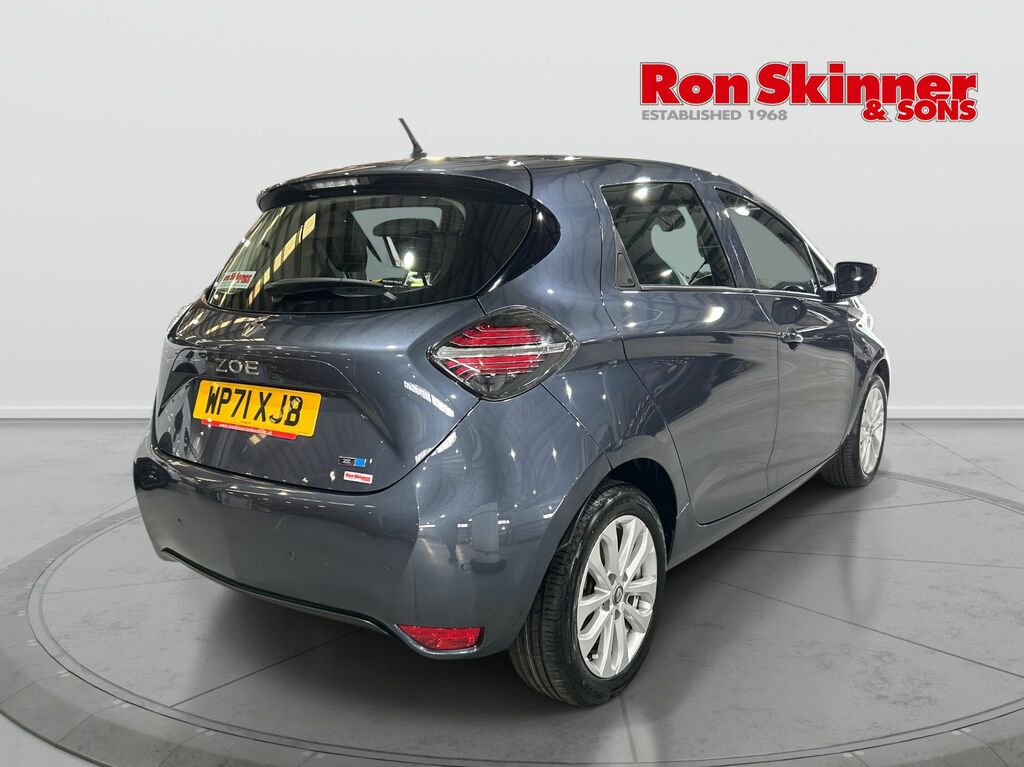 Renault Zoe R110 Ev50 52Kwh Iconic Hatchback WP71XJB Grey #4