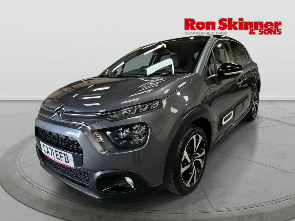 Citroen C3 1.2 Puretech Shine Plus Hatchback Manua CA71EFD Grey #2