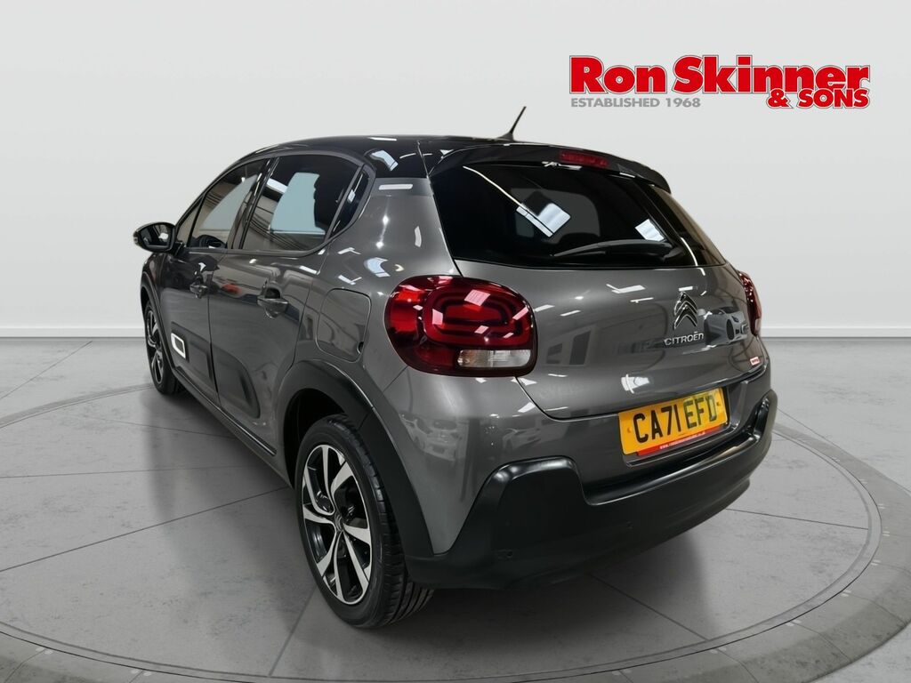 Citroen C3 1.2 Puretech Shine Plus Hatchback Manua CA71EFD Grey #3