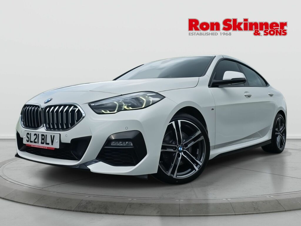 BMW 2 Series Gran Coupe 1.5 218I M Sport Saloon Dct Euro 6 Ss SL21BLV White #2