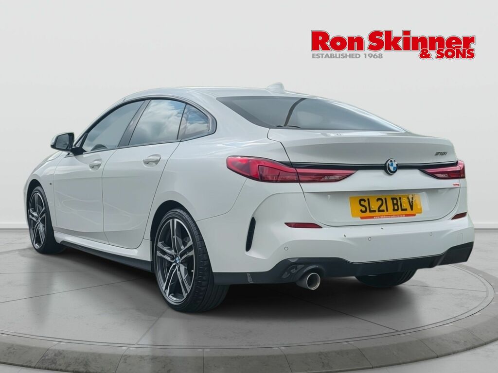 BMW 2 Series Gran Coupe 1.5 218I M Sport Saloon Dct Euro 6 Ss SL21BLV White #4
