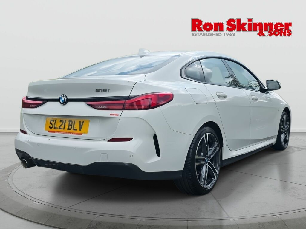 BMW 2 Series Gran Coupe 1.5 218I M Sport Saloon Dct Euro 6 Ss SL21BLV White #3
