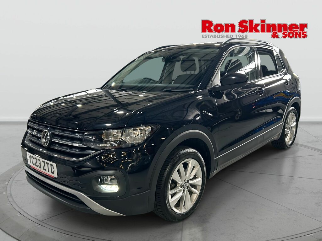 Volkswagen T-Cross 1.0 Tsi Se Suv Euro 6 Ss 95 YC23ZTD Black #2