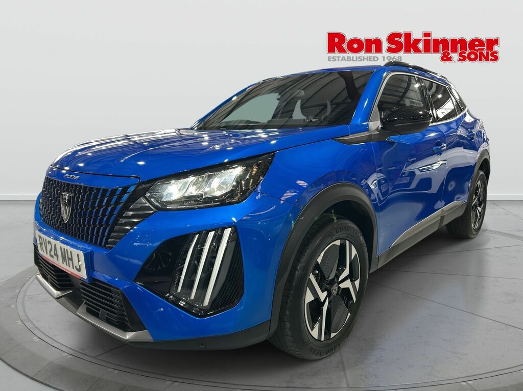 Peugeot 2008 1.2 Puretech Allure Suv Euro 6 RV24MHJ Blue #2
