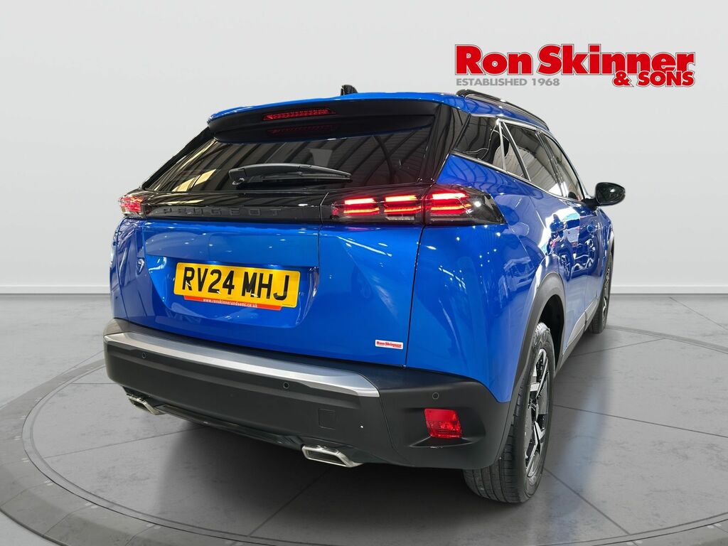 Peugeot 2008 1.2 Puretech Allure Suv Euro 6 RV24MHJ Blue #4