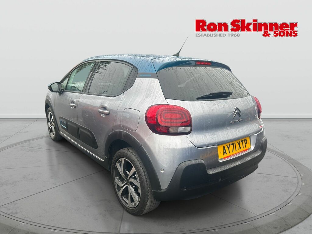 Citroen C3 1.5 Bluehdi Shine Plus Hatchback AY71XTP Grey #3