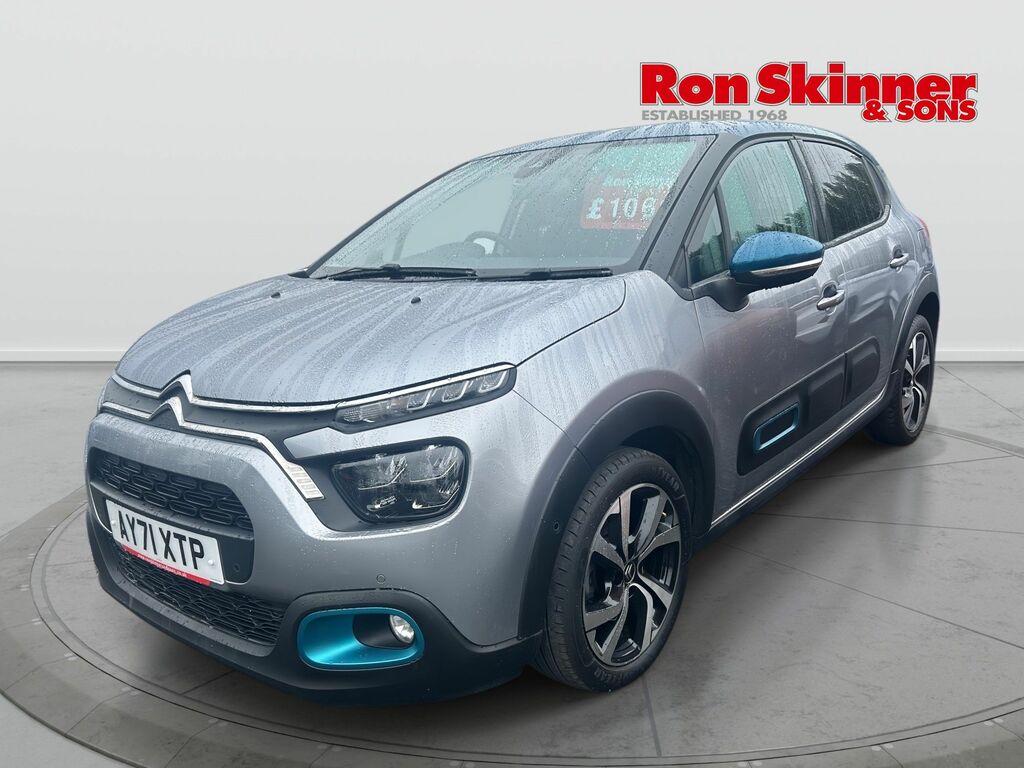 Citroen C3 1.5 Bluehdi Shine Plus Hatchback AY71XTP Grey #2