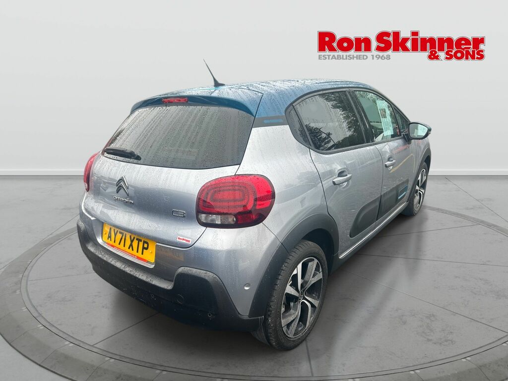 Citroen C3 1.5 Bluehdi Shine Plus Hatchback AY71XTP Grey #4