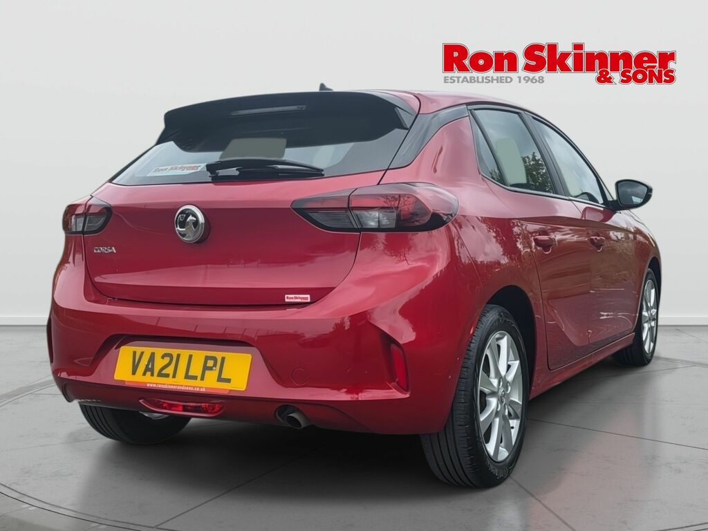 Vauxhall Corsa 1.2 Turbo Se Hatchback Euro 6 S VA21LPL Red #4