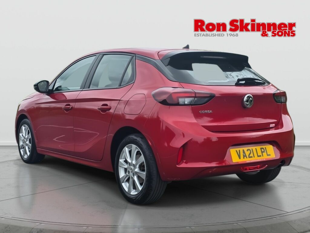 Vauxhall Corsa 1.2 Turbo Se Hatchback Euro 6 S VA21LPL Red #3
