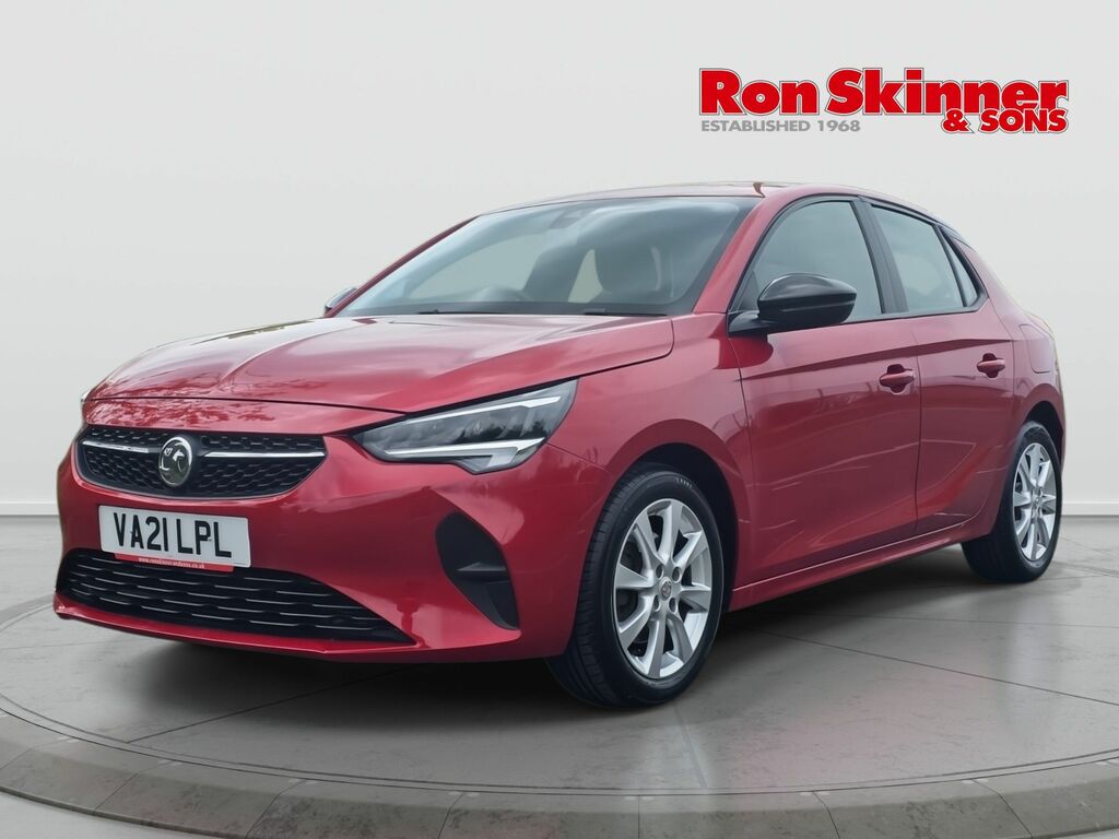 Vauxhall Corsa 1.2 Turbo Se Hatchback Euro 6 S VA21LPL Red #2