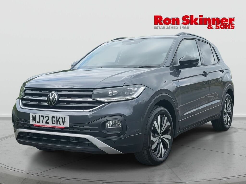 Volkswagen T-Cross 1.0 Tsi Black Edition Suv Euro 6 MJ72GKV Grey #2