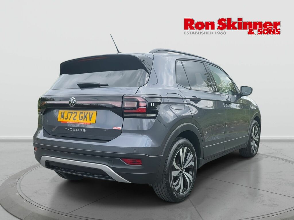 Volkswagen T-Cross 1.0 Tsi Black Edition Suv Euro 6 MJ72GKV Grey #4