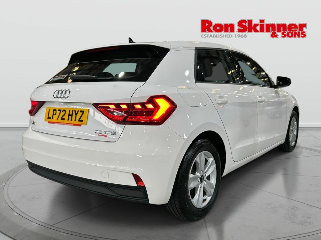 Audi A1 1.0 Tfsi 25 Technik Sportback Eu LP72HYZ White #4