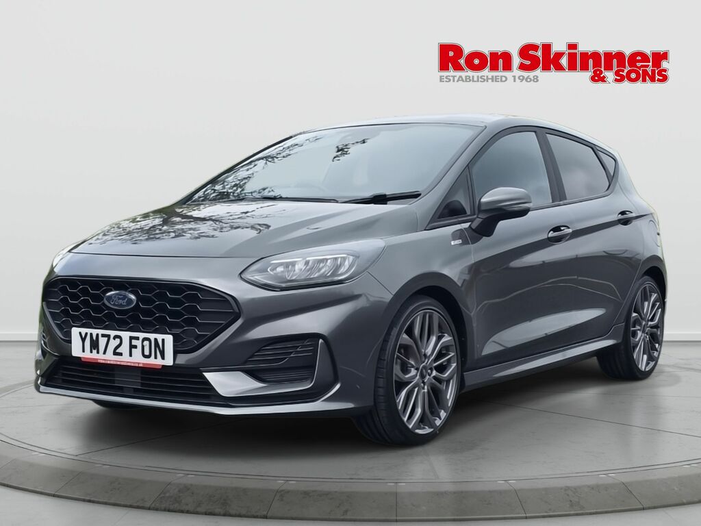 Ford Fiesta 1.0T Ecoboost Mhev St-line X Edition Hatchback YM72FON Grey #2