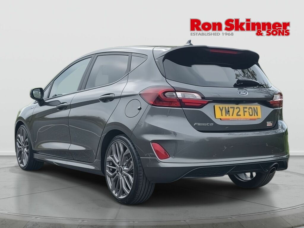 Ford Fiesta 1.0T Ecoboost Mhev St-line X Edition Hatchback YM72FON Grey #3