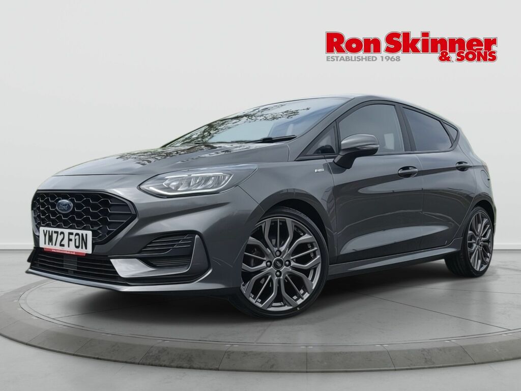 Ford Fiesta 1.0T Ecoboost Mhev St-line X Edition Hatchback YM72FON Grey #5