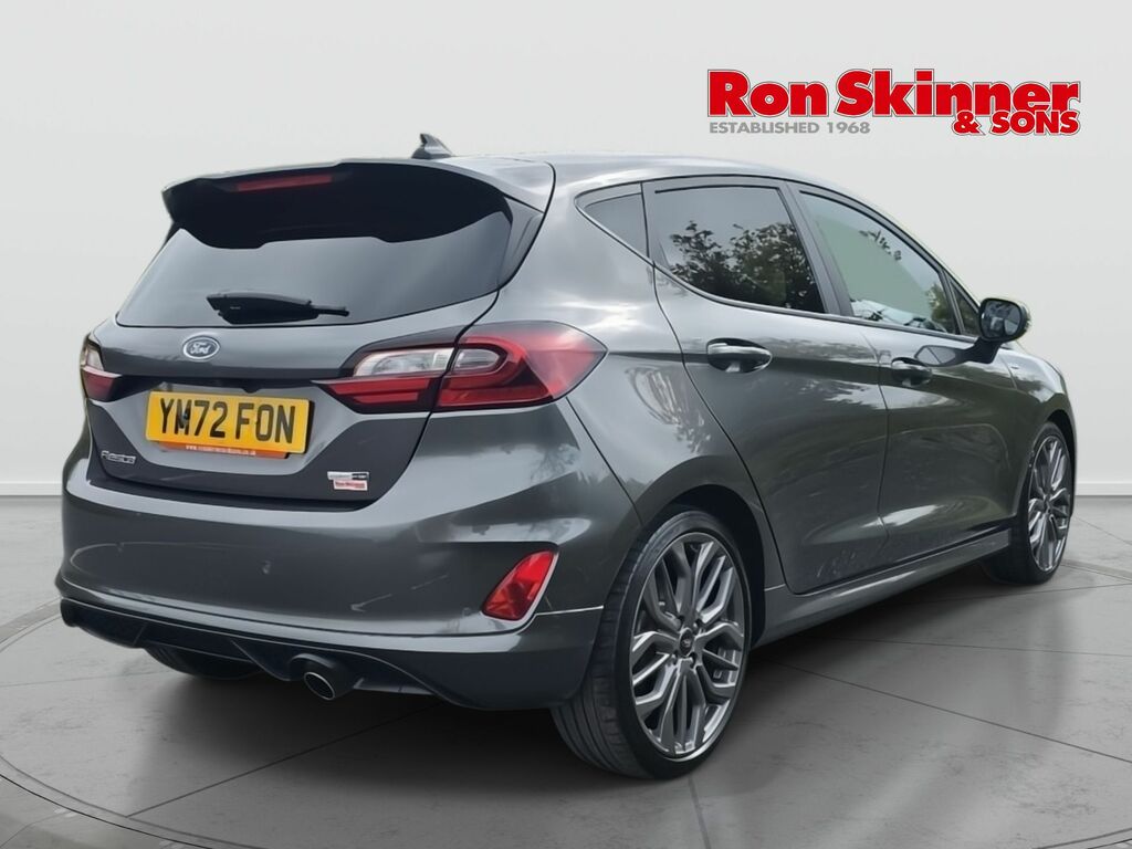 Ford Fiesta 1.0T Ecoboost Mhev St-line X Edition Hatchback YM72FON Grey #4