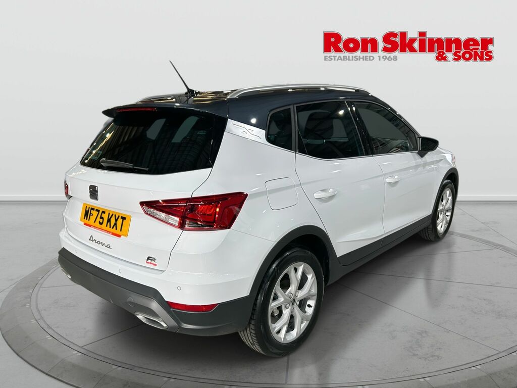 Seat Arona 1.0 Tsi Fr Suv Dsg Euro 6 Ss 115 Ps WF75KXT White #3