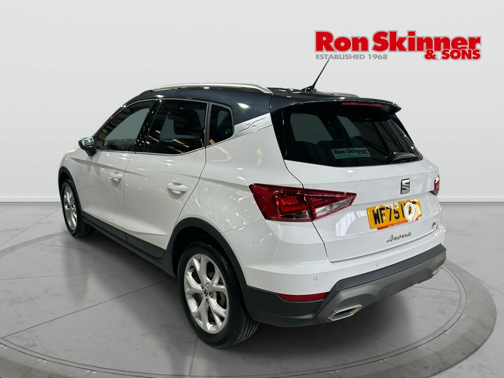 Seat Arona 1.0 Tsi Fr Suv Dsg Euro 6 Ss 115 Ps WF75KXT White #2