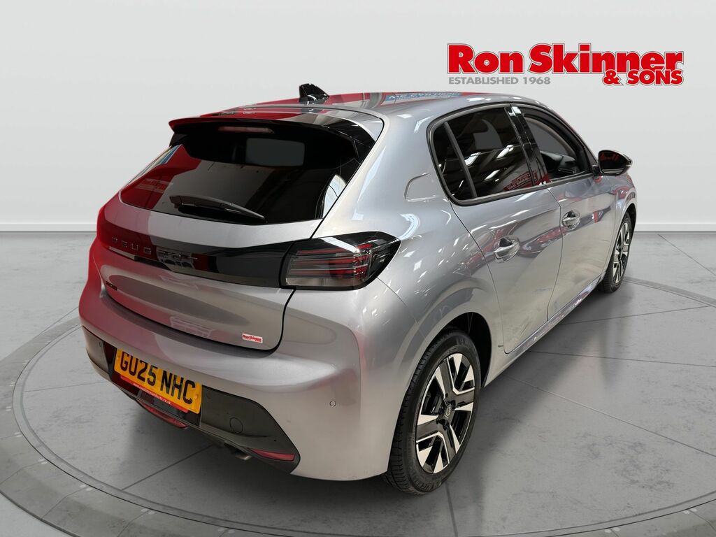 Peugeot 208 1.2 Puretech Allure Hatchback Eu GU25NHC Grey #4