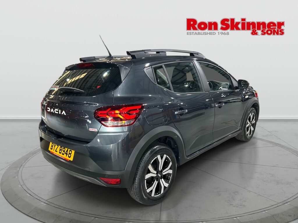 Dacia Sandero Stepway 1.0 Tce Journey Hatchback Euro 6 BYZ8948 Grey #4