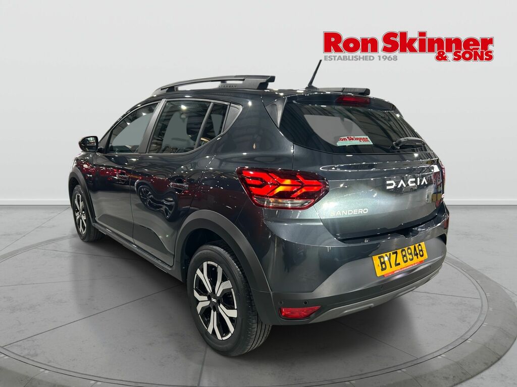 Dacia Sandero Stepway 1.0 Tce Journey Hatchback Euro 6 BYZ8948 Grey #3