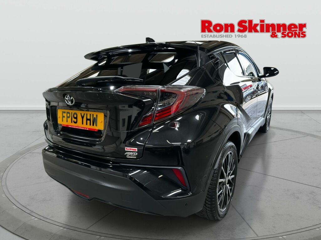 Toyota C-Hr 1.2 Vvt-i Excel Suv Cvt Awd Euro 6 Ss Black #4