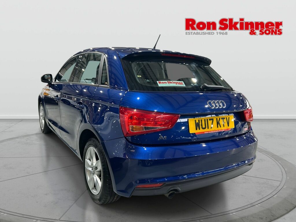 Audi A1 1.0 Tfsi Se Sportback Euro 6 S WU17KTV Blue #3