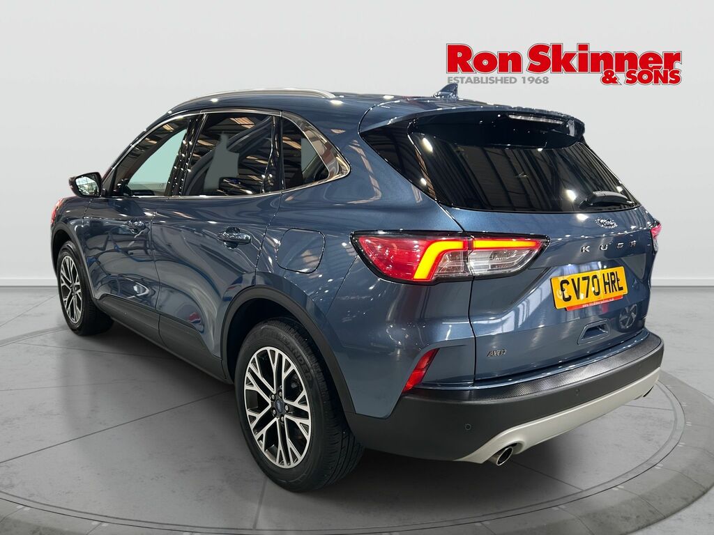 Ford Kuga 2.0 Ecoblue Titanium Suv Awd Euro CV70HRL Blue #3