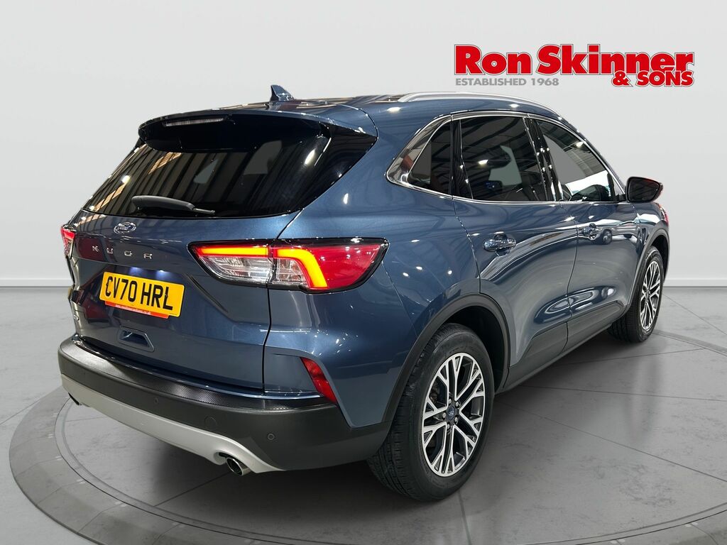 Ford Kuga 2.0 Ecoblue Titanium Suv Awd Euro CV70HRL Blue #4