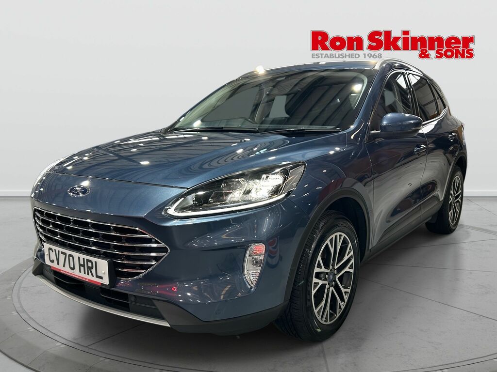 Ford Kuga 2.0 Ecoblue Titanium Suv Awd Euro CV70HRL Blue #2