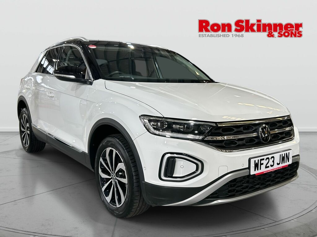 Volkswagen T-Roc 1.5 Tsi Style Suv Euro 6 Ss White
