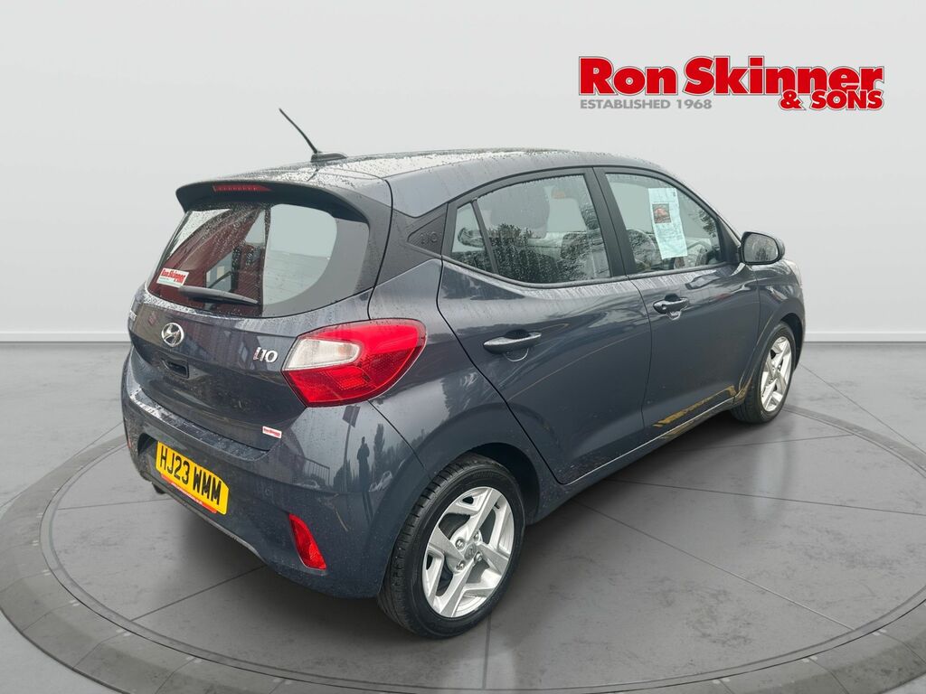 Hyundai I10 1.0 Se Connect Hatchback Euro 6 S HJ23WMM Grey #4
