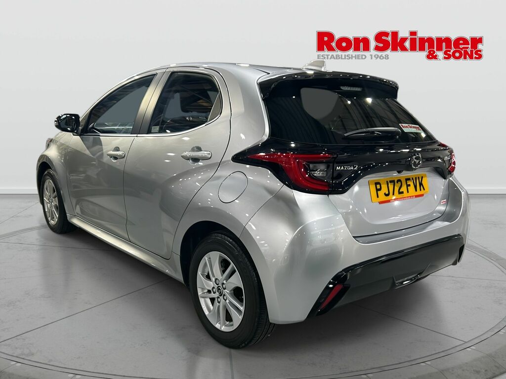 Mazda 2 1.5H Agile Hatchback Hybrid Cvt Euro 6 PJ72FVK Silver #2
