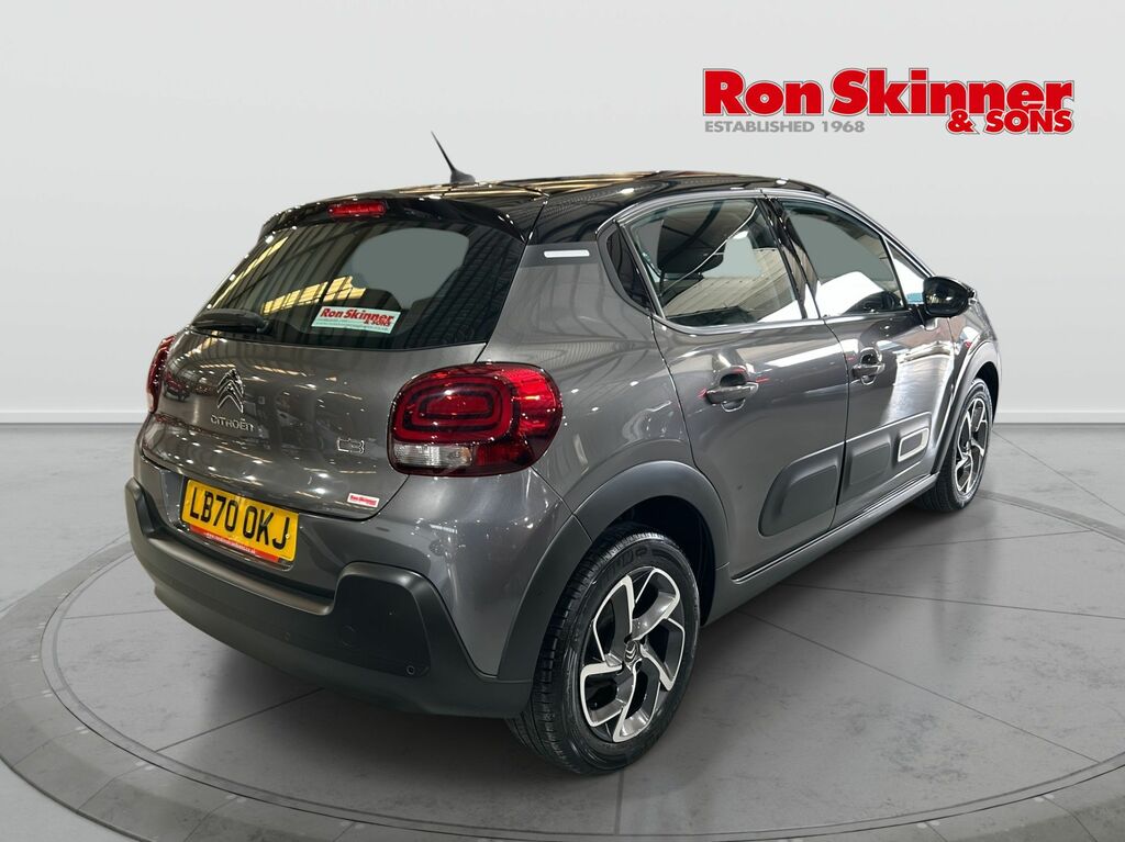 Citroen C3 1.2 Puretech Flair Hatchback Eur LB70OKJ Grey #4