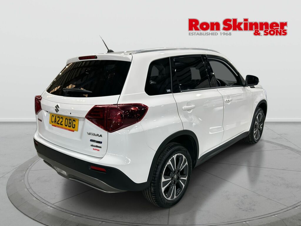 Suzuki Vitara 1.5 Sz5 Suv Hybrid Ags Allgrip Eur CA22OBG White #3
