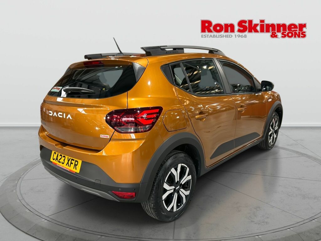 Dacia Sandero Stepway 1.0 Tce Journey Hatchback Euro 6 CA23XFR Orange #4
