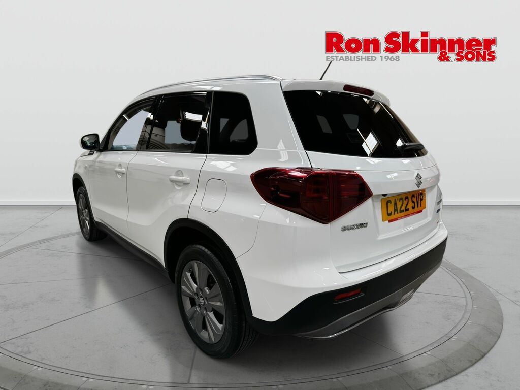 Suzuki Vitara 1.4 Boosterjet Mhev Sz-t Suv Hybrid Man CA22SVP White #3