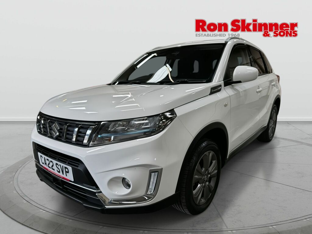 Suzuki Vitara 1.4 Boosterjet Mhev Sz-t Suv Hybrid Man CA22SVP White #2