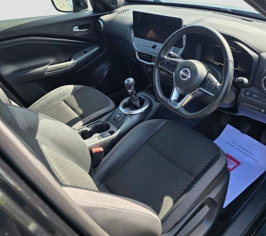Nissan Juke 1.0 Dig-t N-connecta Suv Euro 6 WF75KKN Black #6