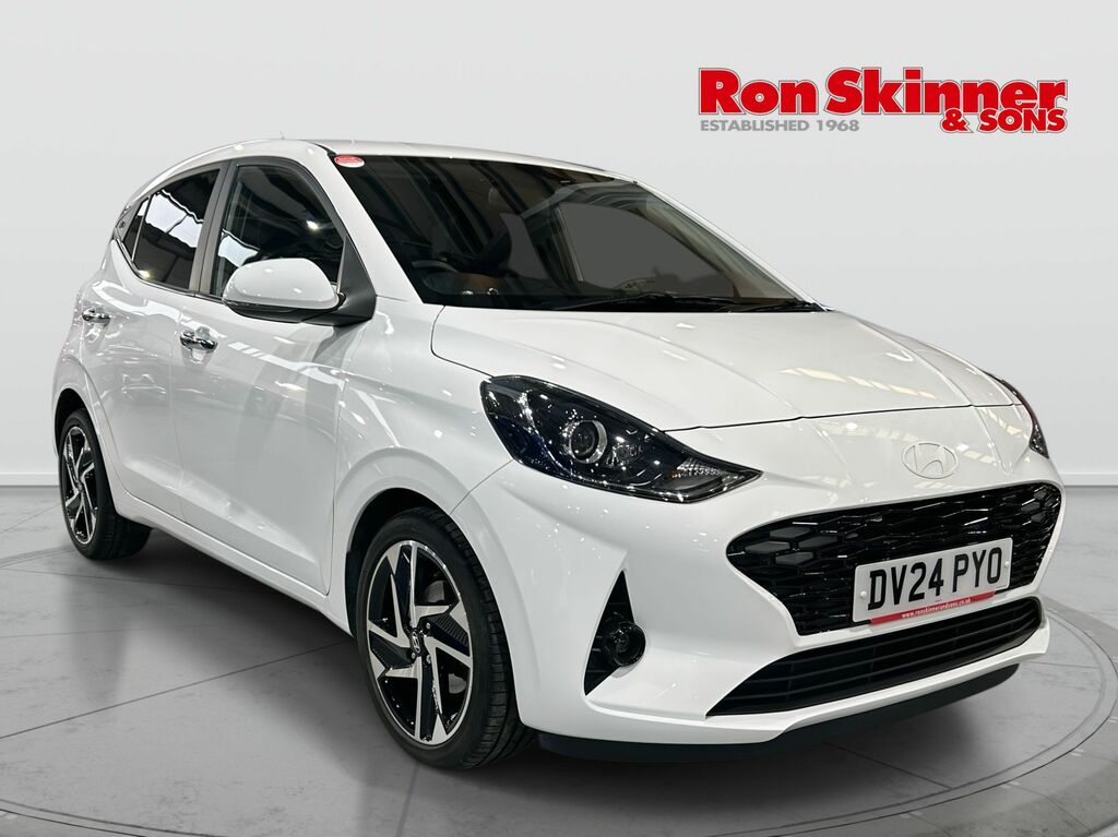 Hyundai I10 1.0 Premium Hatchback Euro 6 Ss White