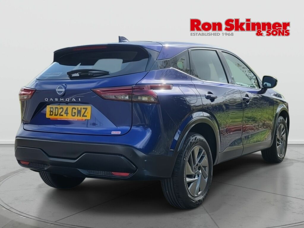 Nissan Qashqai 1.3 Dig-t Mhev Acenta Premium Suv Hybri BD24GWZ Blue #4