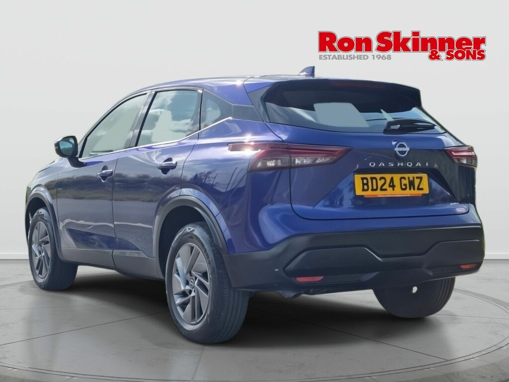 Nissan Qashqai 1.3 Dig-t Mhev Acenta Premium Suv Hybri BD24GWZ Blue #3