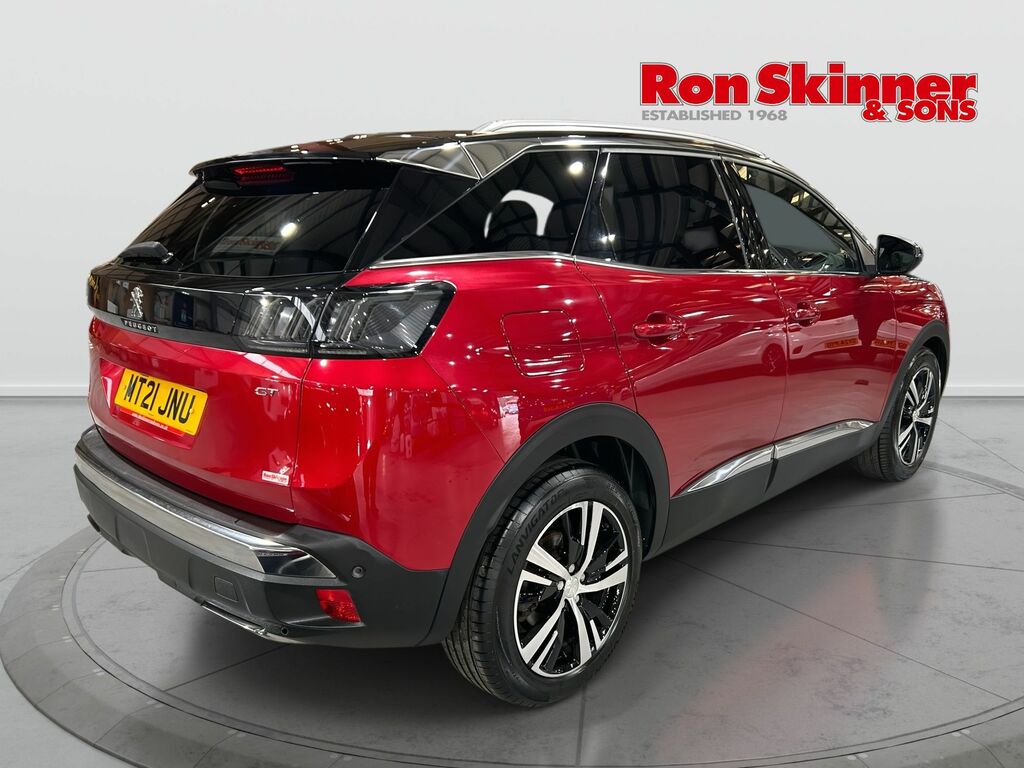 Peugeot 3008 1.2 Puretech Gt Suv Euro 6 Ss MT21JNU Red #4