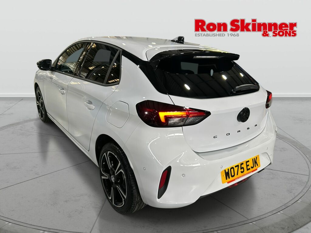 Vauxhall Corsa 1.2 Turbo Ultimate Hatchback Eur WO75EJK White #3