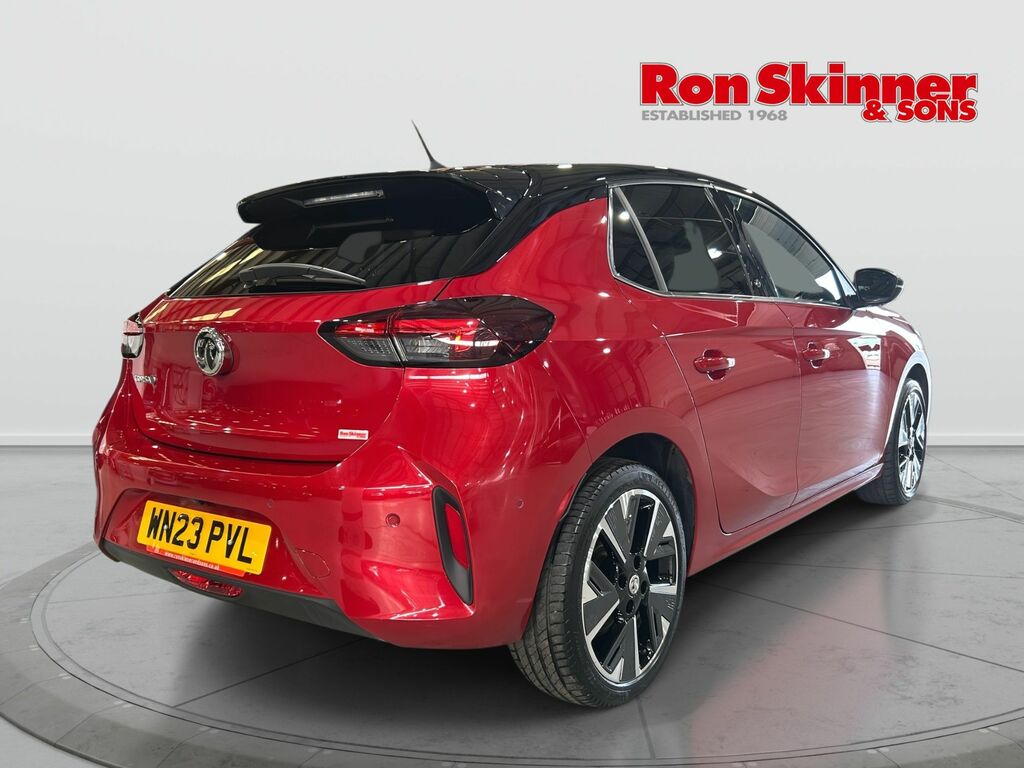 Vauxhall Corsa-e 50Kwh Ultimate Hatchback 136 Ps WN23PVL Red #4